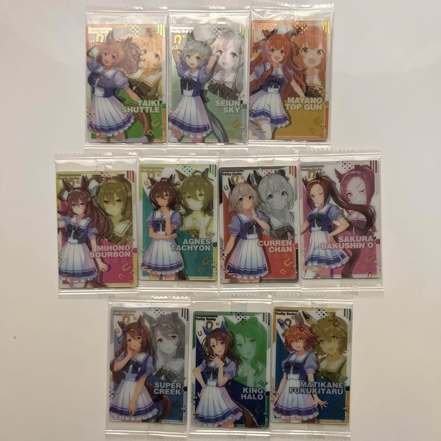 ウマ娘　ツインウエハース　第7弾フルコンプ ウマ娘 プリティーダービー』カード付きウエハースの第7弾が登場